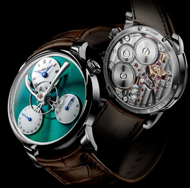 MB&F LM SPLIT ESCAPEMENT TITANIUM GREEN 04.TL.G Replica Watch